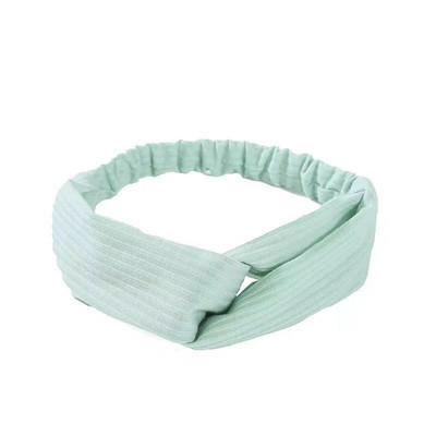 Nou Boho Femei Bentite cu imprimeu moale și solid Bentițe de păr elastice cu noduri încrucișate de epocă Turban Bandane Benzi pentru păr pentru fete Accesorii pentru păr