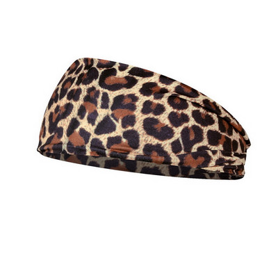 Tie Dye Колоездене Йога Спорт Пот лента за глава Дамска лента за пот за мъже Жени Йога ленти за коса Ленти за пот на главата Спортна безопасност