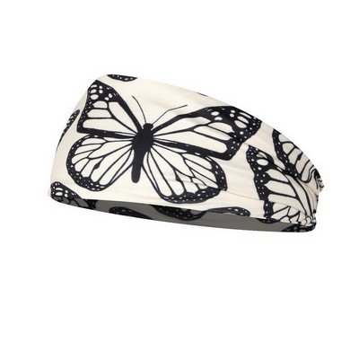 Tie Dye Колоездене Йога Спорт Пот лента за глава Дамска лента за пот за мъже Жени Йога ленти за коса Ленти за пот на главата Спортна безопасност