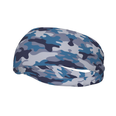 Individualizuota „Peat Dot Camo“ kamufliažinė prakaito juosta, skirta moterims, drėgmę sugerianti multicam karinė sportinė galvos juosta jogai