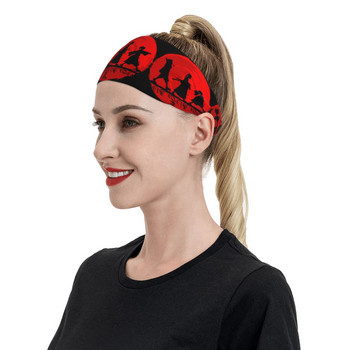 Samurai Champloo Manga Anime Sweat Headband Headband Hair Band Workout Tennis Fitness Sweatband Sports Safety για άνδρες