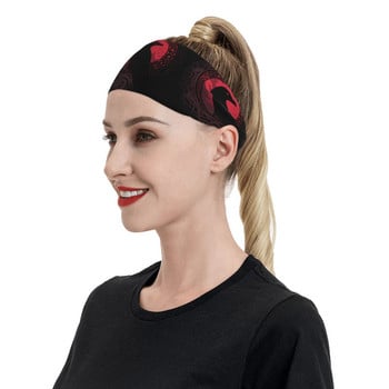 EDDA Bird Viking Valhalla Odin Sports Headband Head Sweat Hair Band Cycling Yoga Sweatband Αθλητική ασφάλεια για γυναίκες Άνδρες