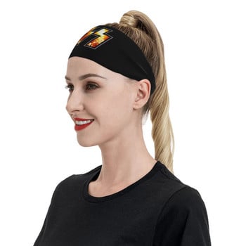 Kiss Rock Band Headband Sweat Wash Bands Star Singer Hair band Yoga Running Sweatband Sports Safety for Women Men