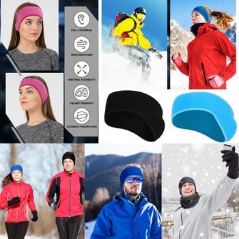 1PC Fleece Ear Warmer Headband Winter Running Headband Headband Headband για άνδρες Γυναικεία Μαντίλι κεφαλιού για υπαίθριο σκι