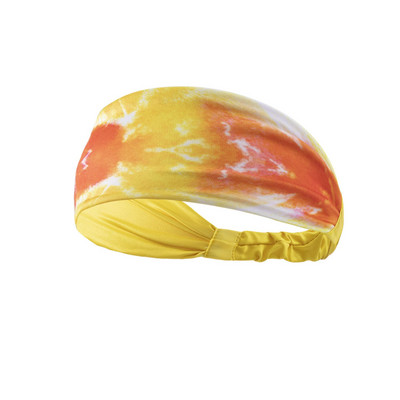 1 kom. Sportska traka za glavu s kravatom Visoko elastična gumica za kosu za trčanje i jogu za teretanu Prozračna znojnica za fitness biciklizam Teenis Sportovi na otvorenom