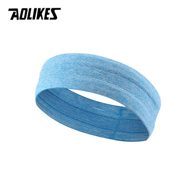 AOLIKES profesionalna znojnica, sportska traka za glavu koja upija vlagu i ne klizi, uniseks prozračna traka za sportsko vježbanje
