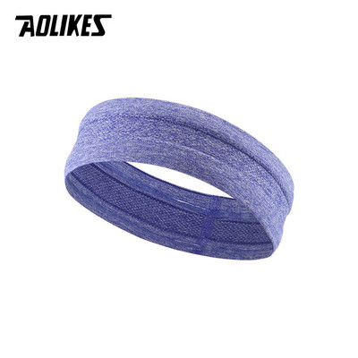 AOLIKES profesionalna znojnica, sportska traka za glavu koja upija vlagu i ne klizi, uniseks prozračna traka za sportsko vježbanje