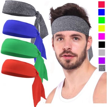 HOT 23 Colors Sports Headbands Αντιιδρωτικό Headband Unisex Sports Headband Tennis Jogging Fitness Pirate Headband