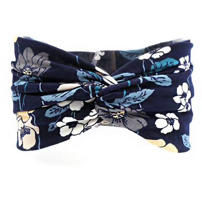Peapael Print Bandana Elastne Knot Twist Risti juuksepaelad Juukseaksessuaarid Naistele Jõusaalis Hea kvaliteet