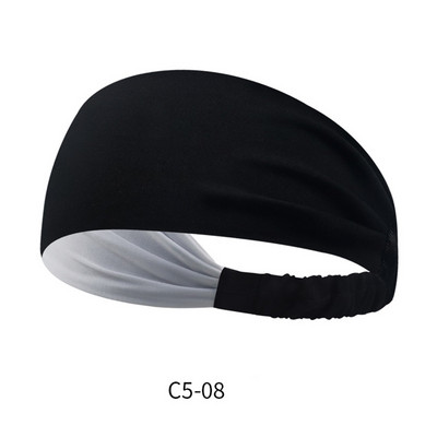 Upijajuća biciklistička pokrivala za glavu Sportska traka za glavu Meka traka za znoj za muškarce Žene Joga trake za kosu Trake za znojenje za glavu Sportska sigurnosna traka
