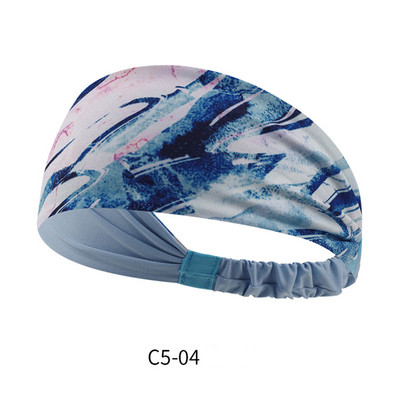 Upijajuća biciklistička pokrivala za glavu Sportska traka za glavu Meka traka za znoj za muškarce Žene Joga trake za kosu Trake za znojenje za glavu Sportska sigurnosna traka