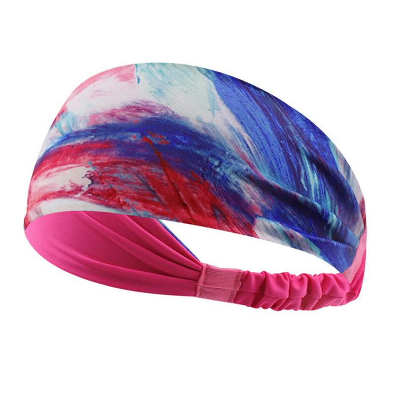 Upijajuća biciklistička pokrivala za glavu Sportska traka za glavu Meka traka za znoj za muškarce Žene Joga trake za kosu Trake za znojenje za glavu Sportska sigurnosna traka