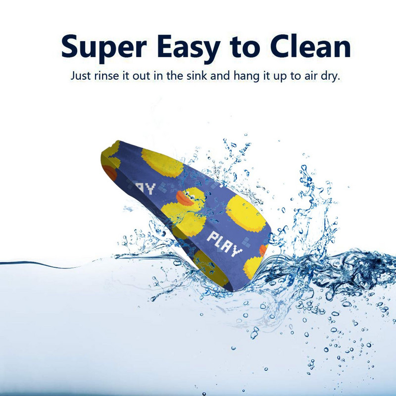 Mažos mielos anties raštas Animacinis filmukas Sportinis galvos apdangalas, skirtas prakaituoti