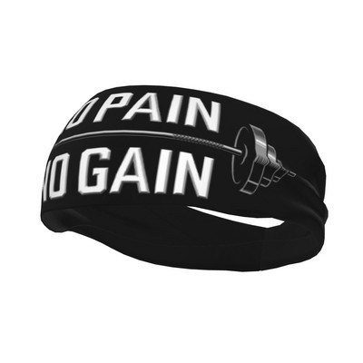 Töötage kõvasti, olge tugevad jõusaal Motiveeriv tsitaat Spordiga dressipaelad jooksmiseks Kulturismiks Treeninguks Imav peapael naistele Mehed