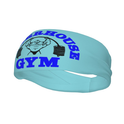 Sunkiai dirbkite Būkite stiprūs Sporto salė Motyvuojanti citata Sportiniai prakaito dirželiai bėgimui, kultūrizmo treniruotėms, sugerianti galvos juosta moterims, vyrams