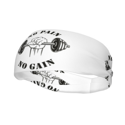 Töötage kõvasti, olge tugevad jõusaal Motiveeriv tsitaat Spordiga dressipaelad jooksmiseks Kulturismiks Treeninguks Imav peapael naistele Mehed