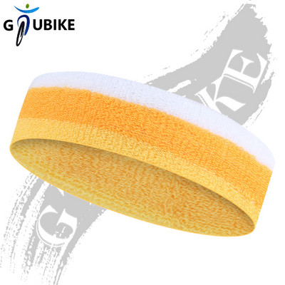 GTUBIKE Sportska pamučna rastezljiva znojnica Traka za glavu Muškarci Žene Joga Traka za kosu Teretana Fitnes Košarka Biciklizam Elastična traka za ručnik