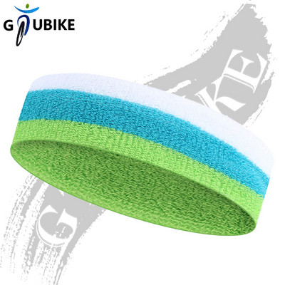 GTUBIKE Sportska pamučna rastezljiva znojnica Traka za glavu Muškarci Žene Joga Traka za kosu Teretana Fitnes Košarka Biciklizam Elastična traka za ručnik