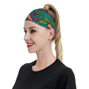 Yayoi Kusama Sports Headband Head Sweat Bands Nordic Polka Aesthetic Hair band Cycling Yoga Sweatband Sports Safety για άνδρες