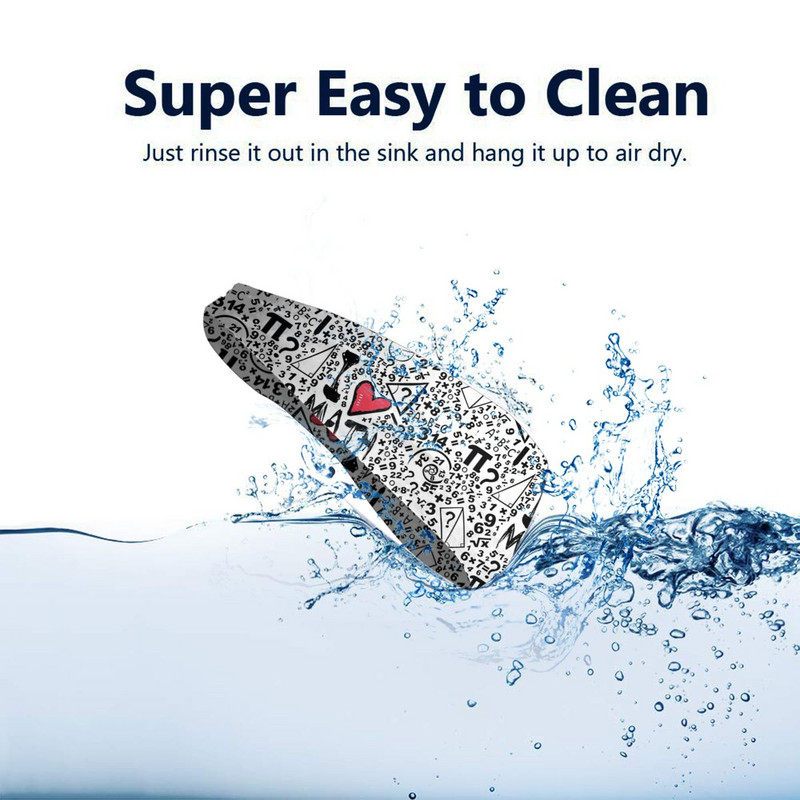 Imádom a matematikai egyenleteket izzadságszalag Stretch kerékpár kerékpározás izzadság fejpántok fejfedők rejtélyes fej izzadságkötés jóga izzadság lemosópánt