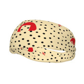 Yayoi Kusama Artist Prakaito juostos plačios lauko sportinės prakaito galvos juostos moterims Vyrų plaukų tvarsčiai Sporto salė Fitnesas Joga Prakaito prausiklis