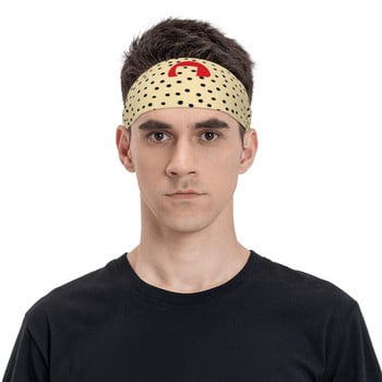 Yayoi Kusama Artist Sweatbands Wide Outdoor Sport Sweat Headband για γυναίκες Άνδρες Επιδέσμους μαλλιών Γυμναστήριο Γυμναστήριο Yoga Sweat Wash Band