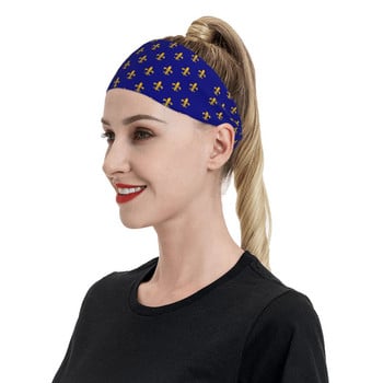 Flower Sweatbands Ευρεία προπόνηση ιδρώτας κεφαλής για γυναίκες Ανδρικά Headwrap Florence Head Sweat Bandages Gym Yoga Sweat Wash Bands