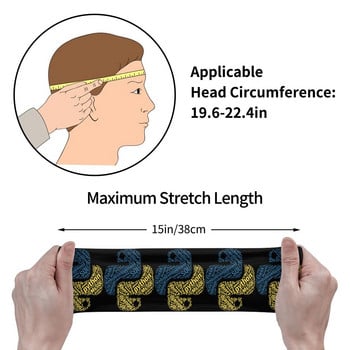 Προγραμματιστής Python Sweatband Headband Αθλητικά για εξωτερικούς χώρους Hairbands Προγραμματιστής υπολογιστής Κωδικοποίηση Headwrap Sports Safety