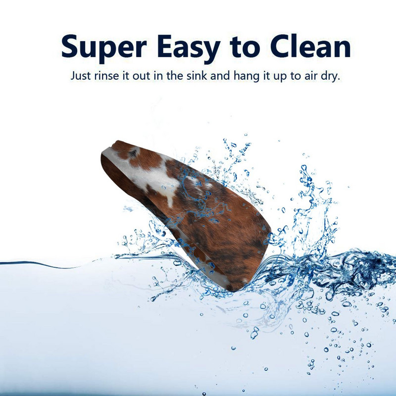 Karvės odos „Rodeo“ prakaito juostos Gyvūnų kailio odos tekstūra Minkšta prakaito juosta „Gym Fitness“ Jogos plaukų tvarsčiai Galvos apvyniojimas plaukų juosta