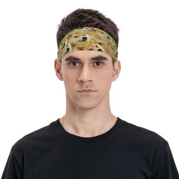 Doge Meme Collage Shiba Inu Sports Headband Headwrap Cute Hair Band Γιόγκα Running Sweatband Sports Safety για γυναίκες