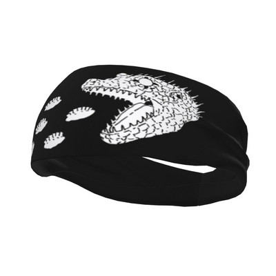 Kaiman Eating Gyozas Dorohedoro Sweatband Атлетични потни ленти за глава за унисекс шапки Превръзка за коса Фитнес Йога Лента за измиване на пот