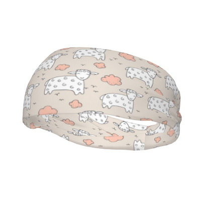 Naljakas lammaste higipeapael Peakate Loomade armas juuksepael Jooga jooksmine higipael Sportlik ohutus naistele meestele