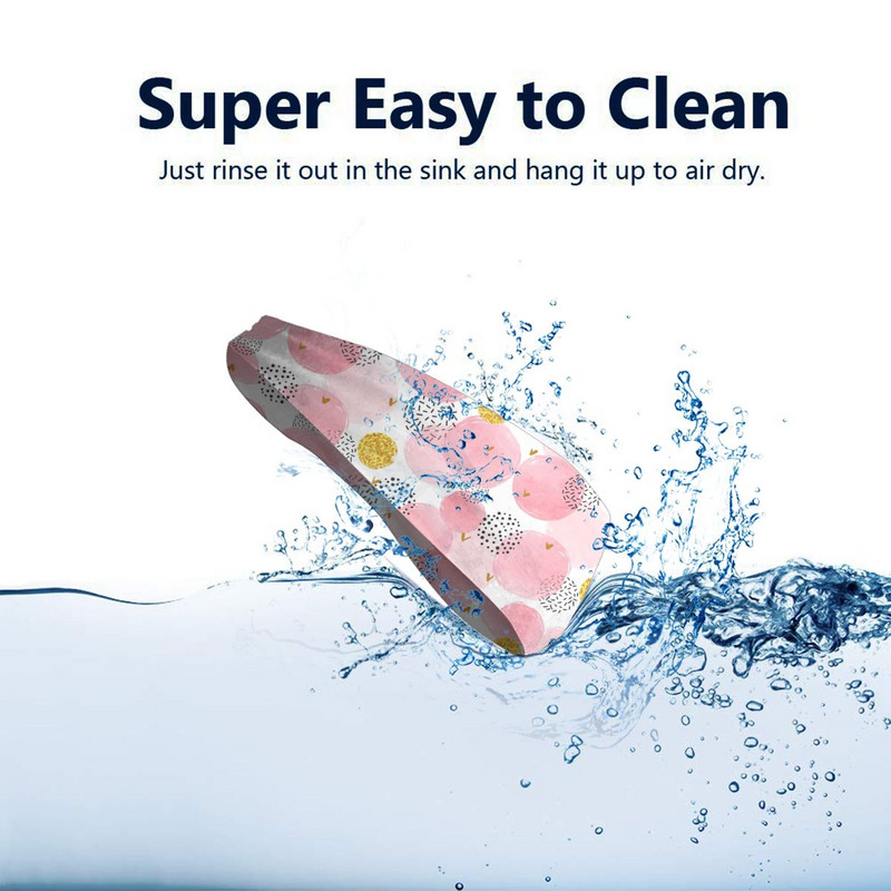 Pink Gold Circles Moterys Vyriški Prakaito juostelė Sportinė Galvos juosta Sportinė Joga Plaukų juosta Akvarelė Galva Prakaito juostos Sporto sauga