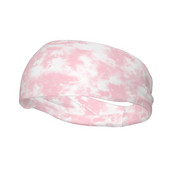 Kaklaraištis Dažų treniruočių prakaito juostelė, skirta Unisex rožinei plačiai prakaitui atspari galvos juostelės bėgiojimui joga galvai prakaito tvarstis galvos apdangalai plaukams turbanas