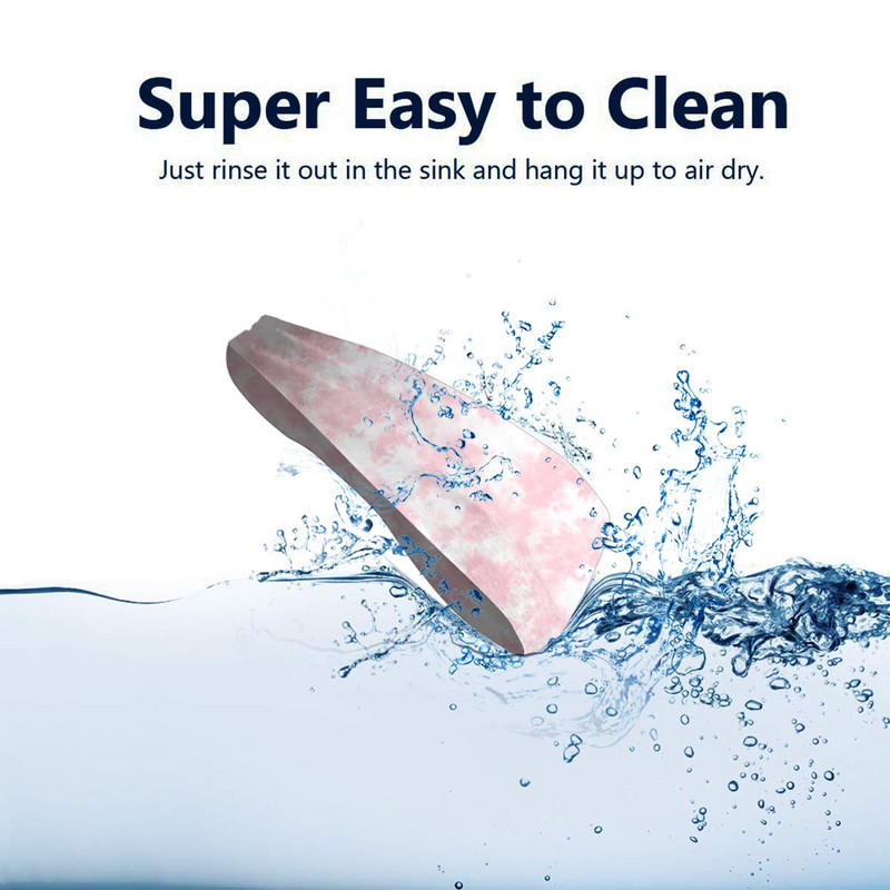 Kaklaraištis Dažų treniruočių prakaito juostelė, skirta Unisex rožinei plačiai prakaitui atspari galvos juostelės bėgiojimui joga galvai prakaito tvarstis galvos apdangalai plaukams turbanas