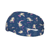 Axolotl Sweatbands Elastic Sport Safety Sweat Headband Headwrap Cute Kawaii Animal Hair Bandage Gym Fitness Yoga Hair Turban