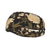 Flower Floral Peony Προπόνηση Sweatband Oriental Style Stretch Sweat Headbands Επίδεσμοι μαλλιών γιόγκα βόλεϊ Αντιολισθητικός ιμάντας