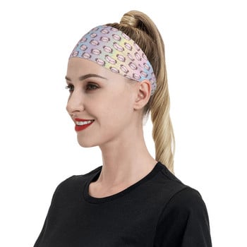 Cute Axolotl Sports Headband Salamander Animal Hair band Cycling Yoga Sweatband Sports Safety for Women