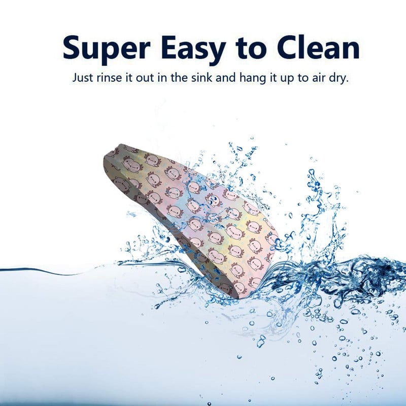 Miela Axolotl sportinė galvos juosta Salamander Animal Hair juosta dviračių jogos prakaito juosta Sportinė sauga moterims