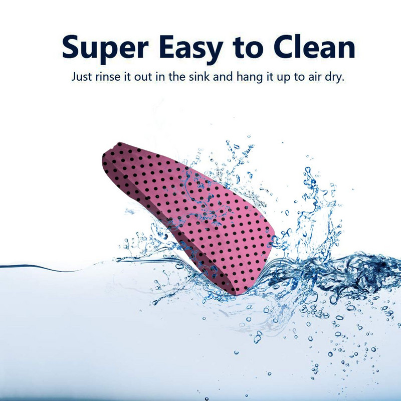 Ροζ πουά λουράκια κεφαλής Stretch Workout Sweat Headband για γυναίκες Άντρες Χαριτωμένοι επίδεσμοι μαλλιών Tennis Gym Fitness Hair Sweat Band