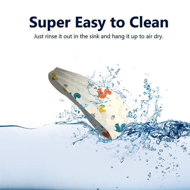 Spalvinga Joyful Funny Squirrel Galvos juosta plaukų juosta Sporto juosta Bėgimas Tenisas Joga Sporto salė Prakaito juosta Sportinė sauga vyrams