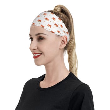 Squirrel Bike Cycling Sweatband for Unisex Cartoon Cute Animal soft Sweat Headband Βόλεϊ Επίδεσμος μαλλιών Headwrap Hairwrap