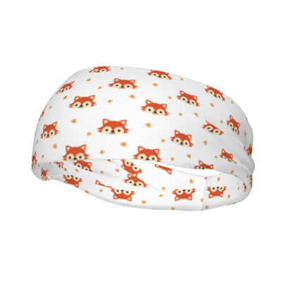 Squirrel Bike dviračių prakaito juostelė, skirta unisex animaciniam filmui mielas gyvūnas, minkštas prakaitas galvos juosta Tinklinio plaukų tvarsliava.