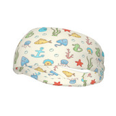 Caracatiță Sea Animal Femei Bandă pentru transpirație Bandă pentru cap pentru sport Elastic pentru sport în aer liber Banda pentru păr Articole pentru cap Siguranță sportivă