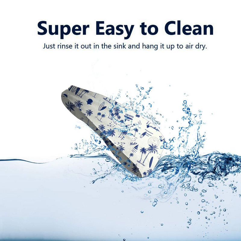 Hawaii Style Leaf Moterys Vyriški prakaito juosta Galvos juosta Stretch Fitness Sport plaukų juosta Galvos apdangalai