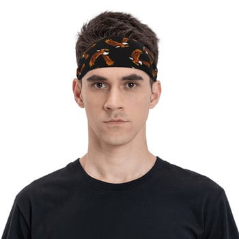 Eagle Animal Women Sweatband Headband Αντιολισθητικό Fitness Sports Hair Bands Headwrap