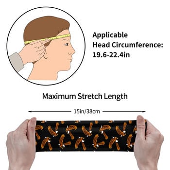 Eagle Animal Women Sweatband Headband Αντιολισθητικό Fitness Sports Hair Bands Headwrap