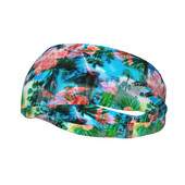 Spalvingos Havajų Style Lapų Treniruotės Prakaito juostelės Vyrams Prakaito tvarsčiai Tenisas Fitnesas Galvos Prakaito Tvarsčiai Neslystantys Plaukai Prakaito juosta