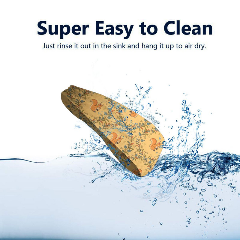 Squirrel Atletiškos prakaito juostos moterims Vyrams Gyvūnų tempimo prakaito galvos juostos Sporto salė Fitneso plaukų tvarsčiai Galvos apdangalai prakaito prausimosi juostos