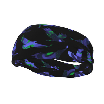 Flying Eagle Animal Workout Sweatbands for Unisex Elastic Sweat Headbands Fitness Head Sweat Bandage Headwear Hair Sweat Sweat Band